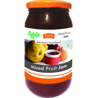 Mixed Fruit Jam with Honey & Liquid Glucose